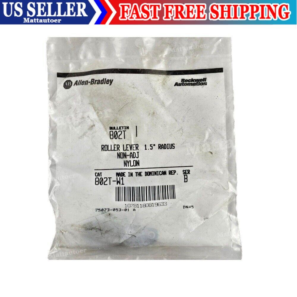 NEW SEALED AB802T-W1 Roller Lever 1.5" Radius Non-AdJ 802TW1 USA