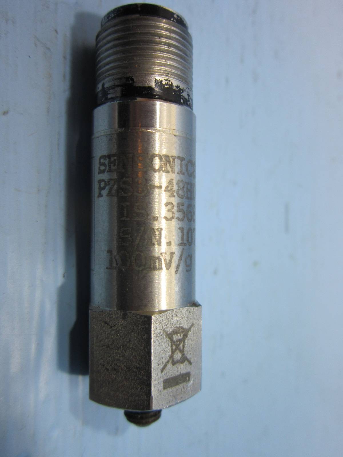 Sensonics PZS3-48H00261 Sensor Probe PLC Module Vibration PZS348H00261