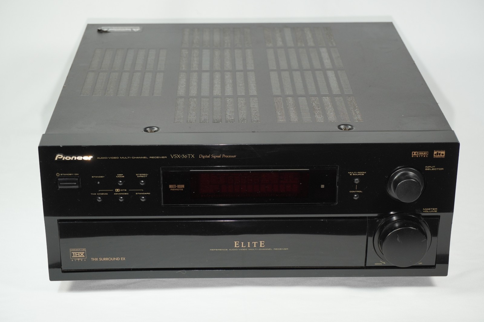 Pioneer Elite VSX-36TX THX Ultra 96/24 Audiophile Receiver Tested Works