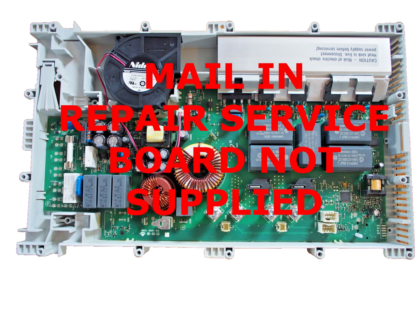 Mail in Repair Service for ILVE UMDI10NS3, Errors E6 E5, EGO 75.476.504