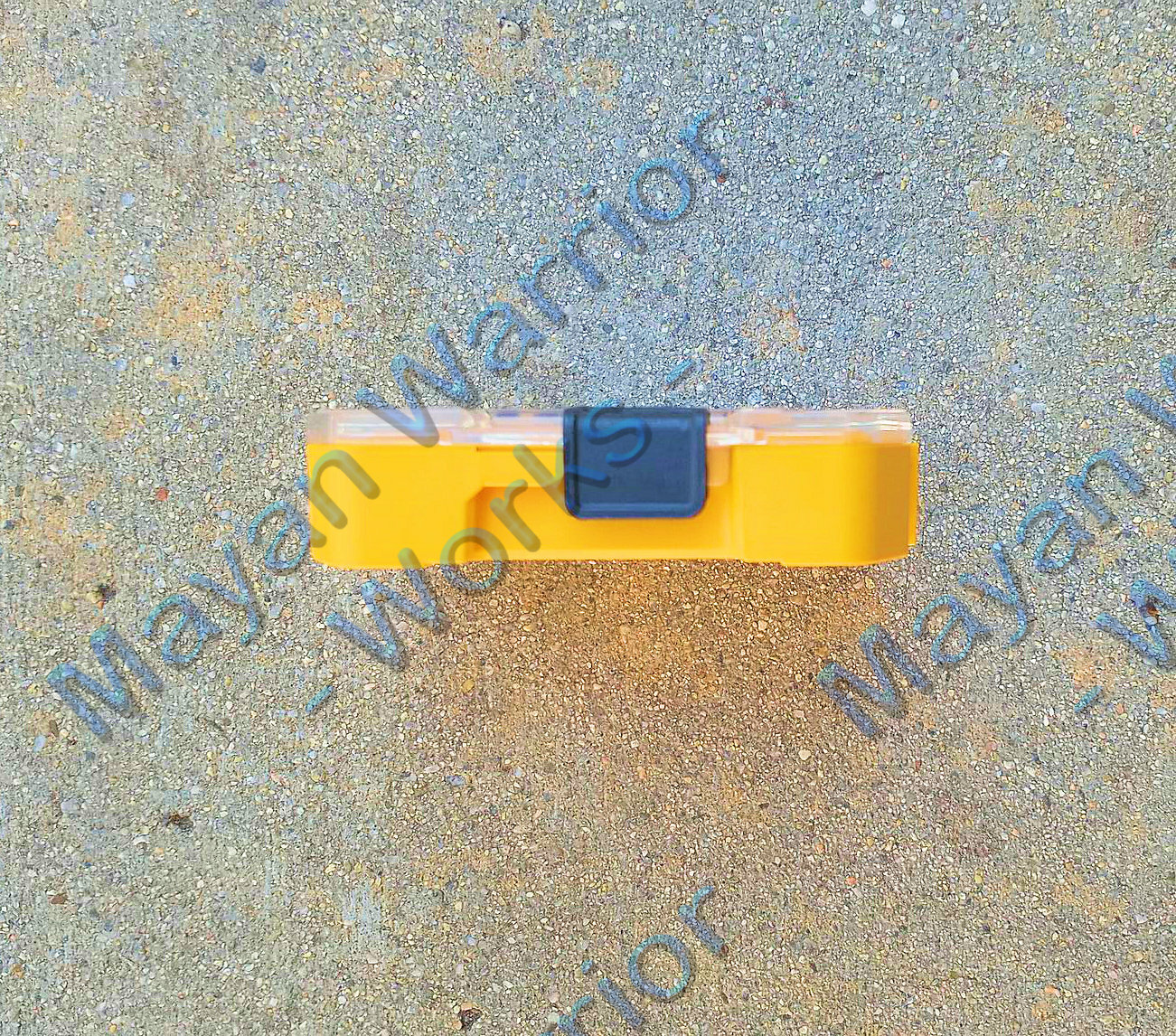 2 each Genuine Dewalt Mini Tough Case - Bits Storage Organizer - Yellow