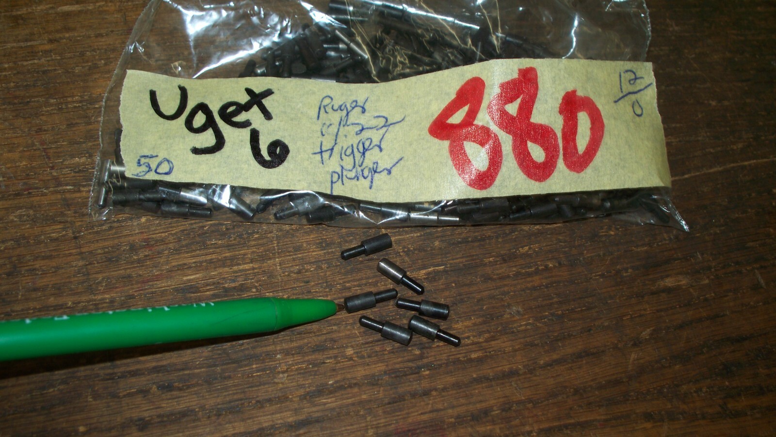 Ruger, 10/22 model, (u-git-6-of-these) trigger plungers