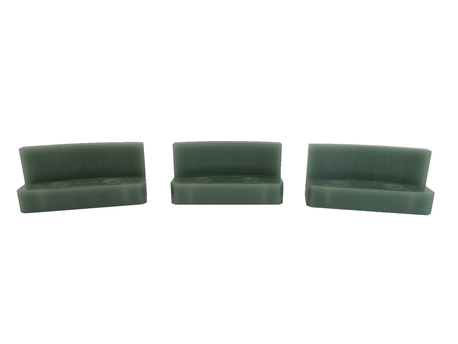 Ulvac EM0867-169-09C Cooling Water Inlet Port Insulator Lot of 3 Used Working