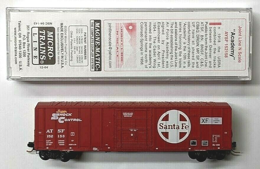 MTL S Micro-Trains 4.143 Special Run ATSF 152158 50' boxcar