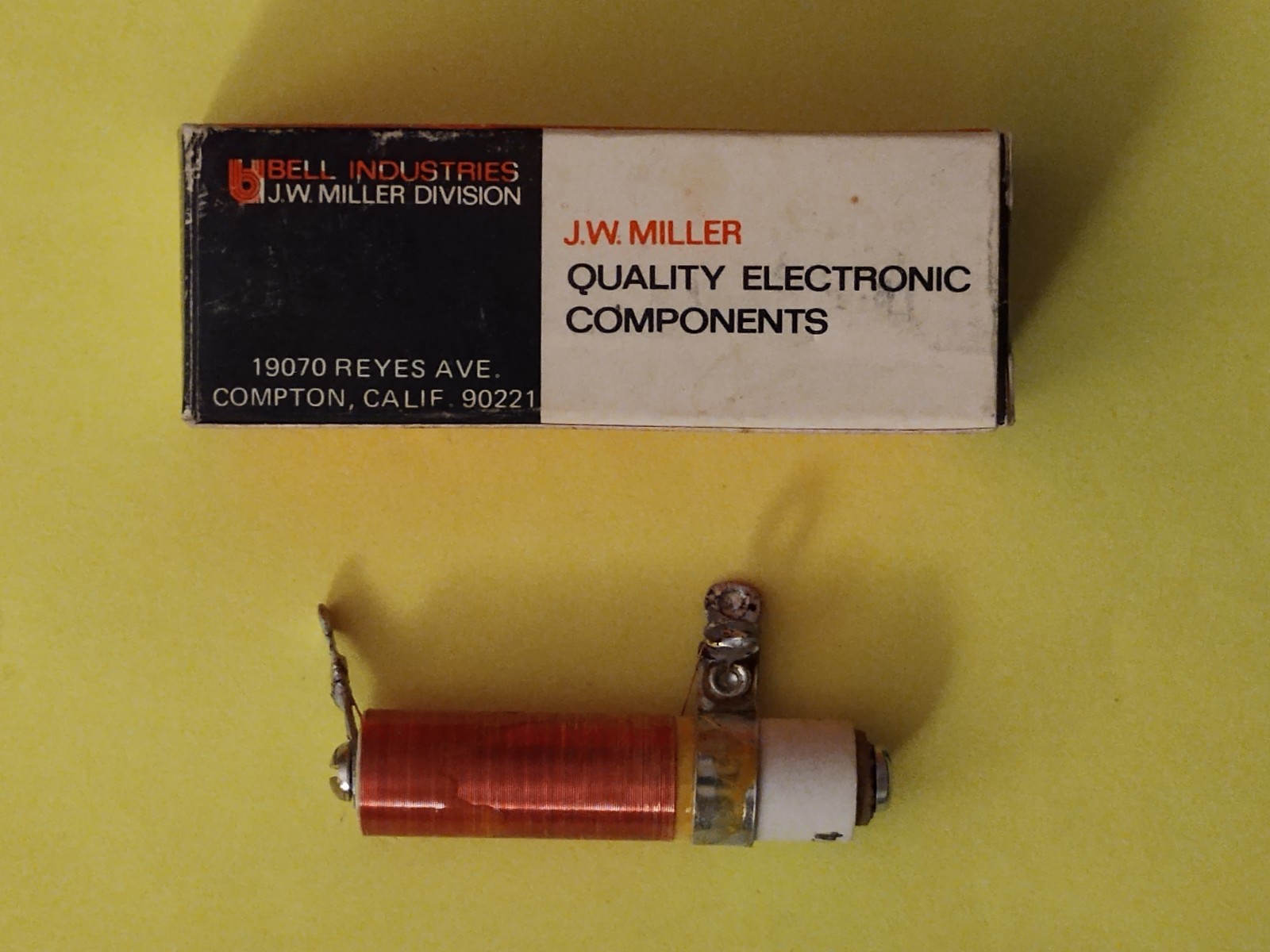 Vintage Miller RFC-14 RF Choke 84 μH NOS