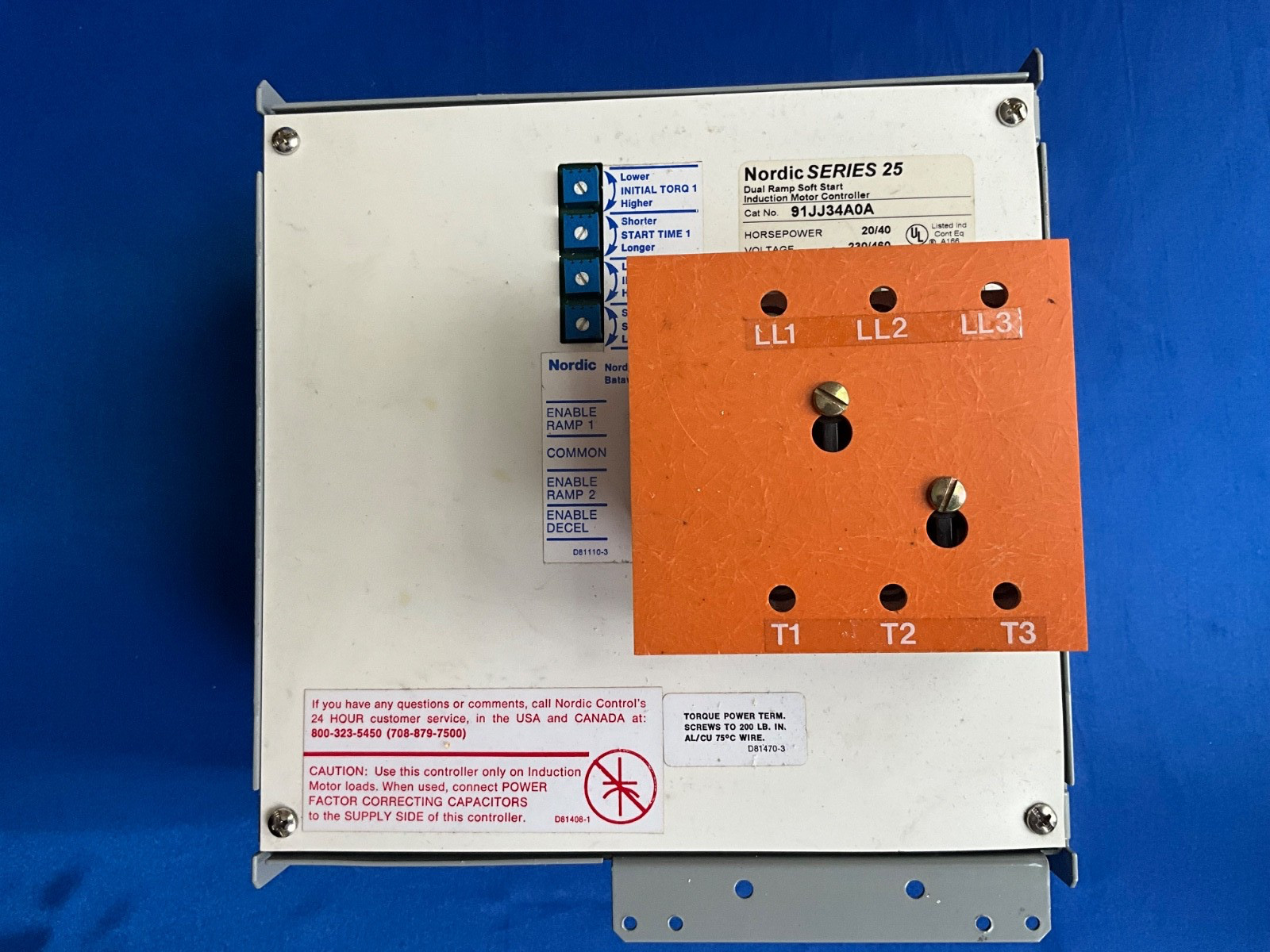 Siemens Furnas 91JJ34A0A Induction Motor Controller New
