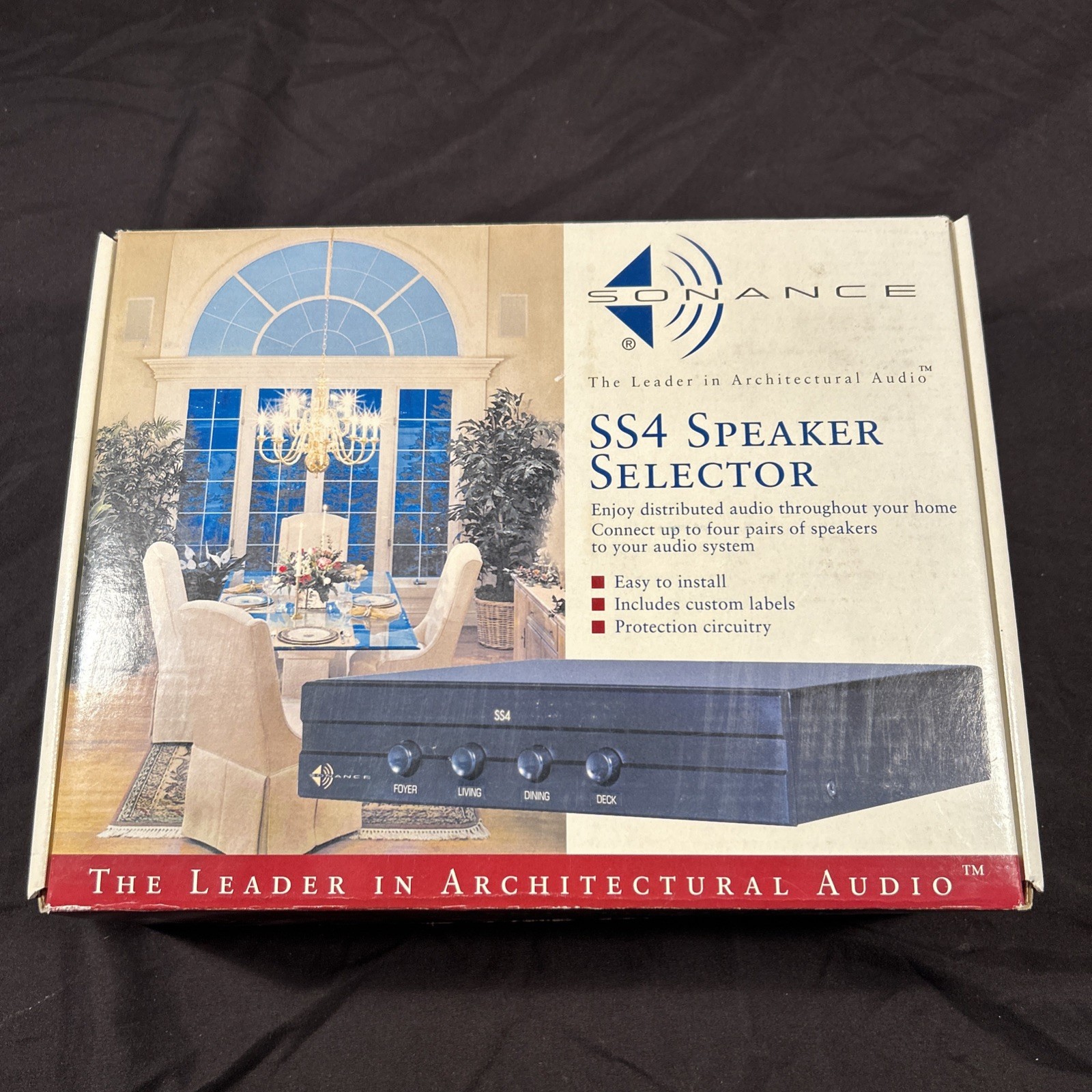 Sonance SS4 Speaker Selector (New Old Stock) Fast Shipping!