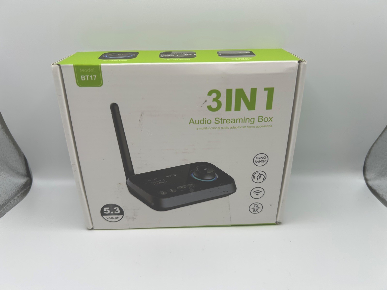 3 In 1 Audio Streaming Box BT17 Long Streaming BlueTooth 5.3 Version
