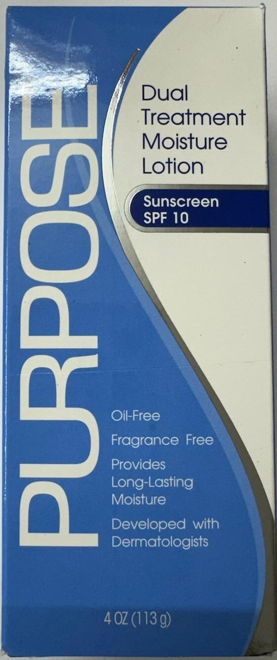 Purpose Dual Treatment Moisture Lotion SPF 10 4 OZ (Pack of 1)