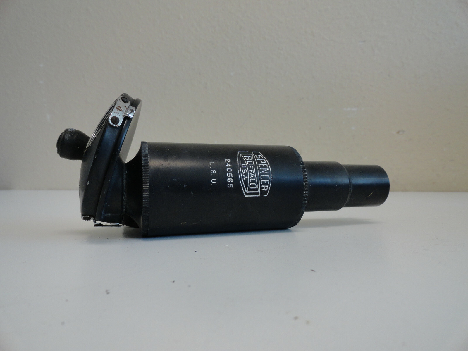 Vintage Spencer Buffalo Microscope Turret and Attachment