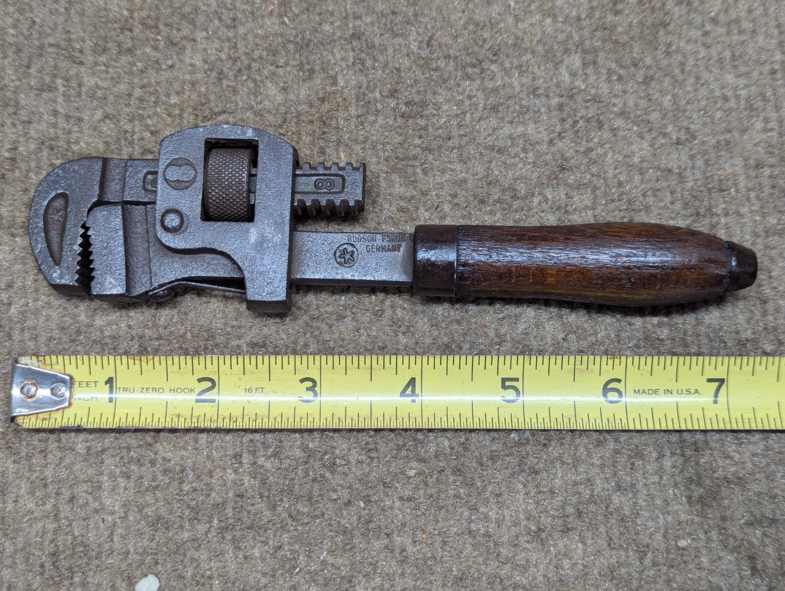 Hudson Forge Monkey Wrench Number 8