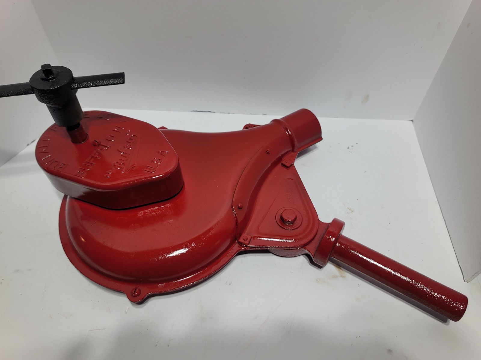 Vintage BUFFALO FORGE CO. "BUFCO" Blacksmith Forge Blower Works Hand Crank