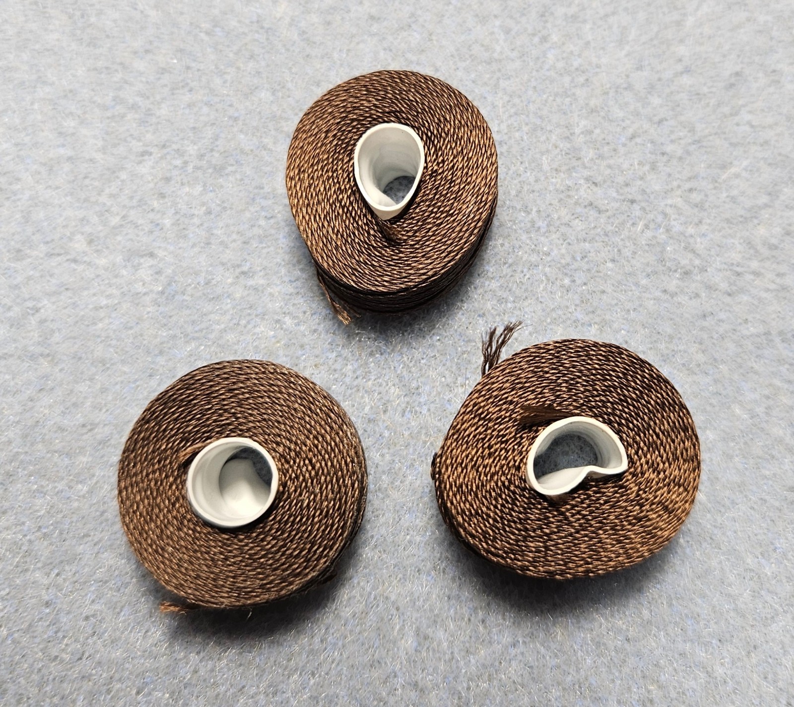 Beading Thread Dark Brown Nylon 3 Spools