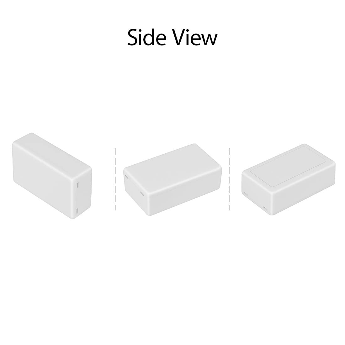 Project Box 5 Pieces ABS Plastic Electrical Project Case Small Junction Box for