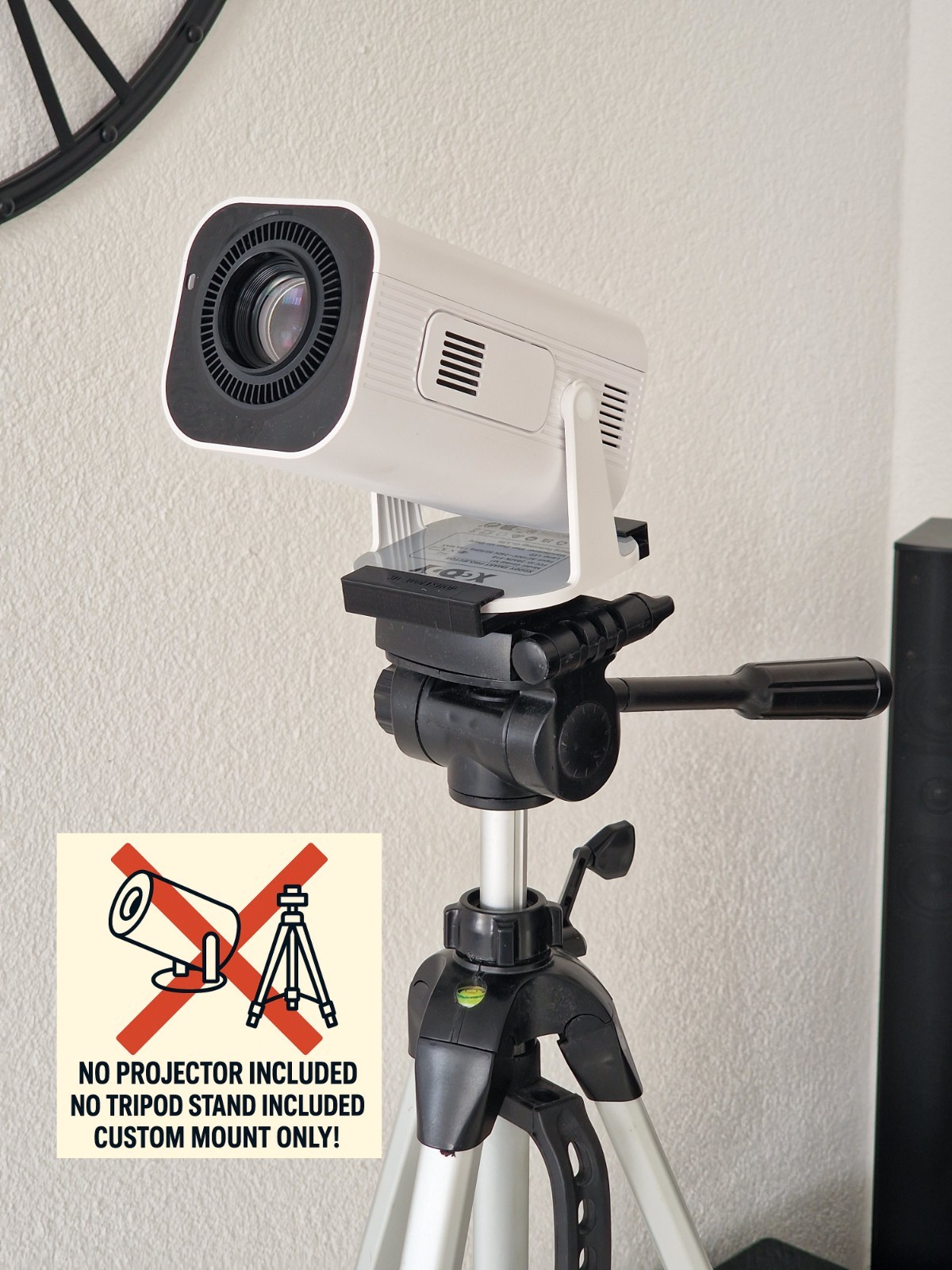 XGODY Gimbal M1 Projector Tripod Mount 180° Swivel for Tripod Wall & Ceiling