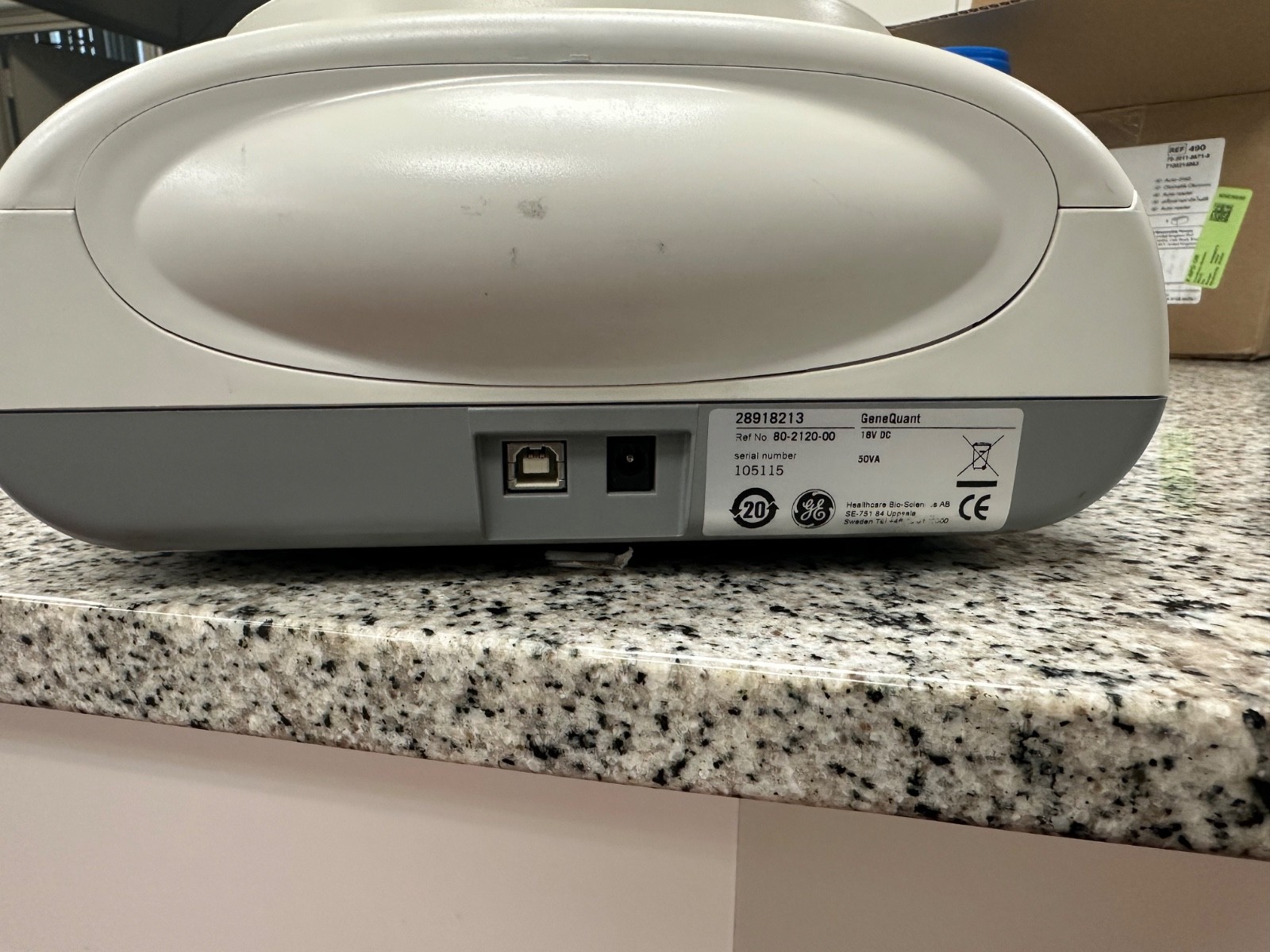 GE GeneQuant 1300 Spectrophotometer UNTESTED NO CORDS