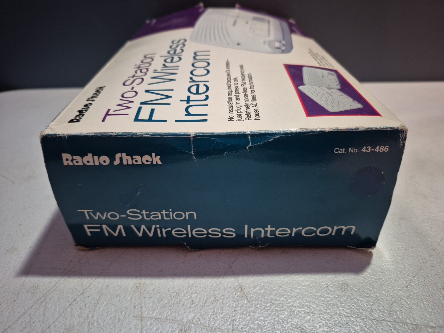 Radio Shack Two-Station FM Wireless Intercom Pair Model 43-486 Tested *READ