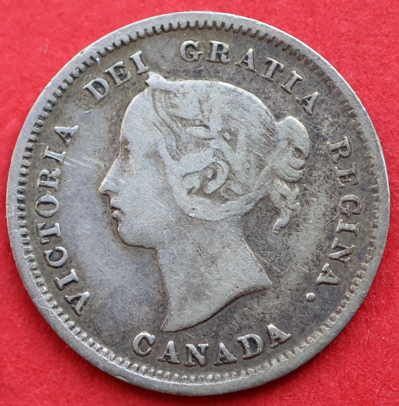 1888 Canada 5 Cents - F/VF - Lot#1930