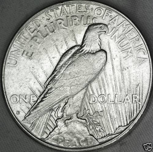 1927-s Silver Dollar. High Grade (Inventory A)