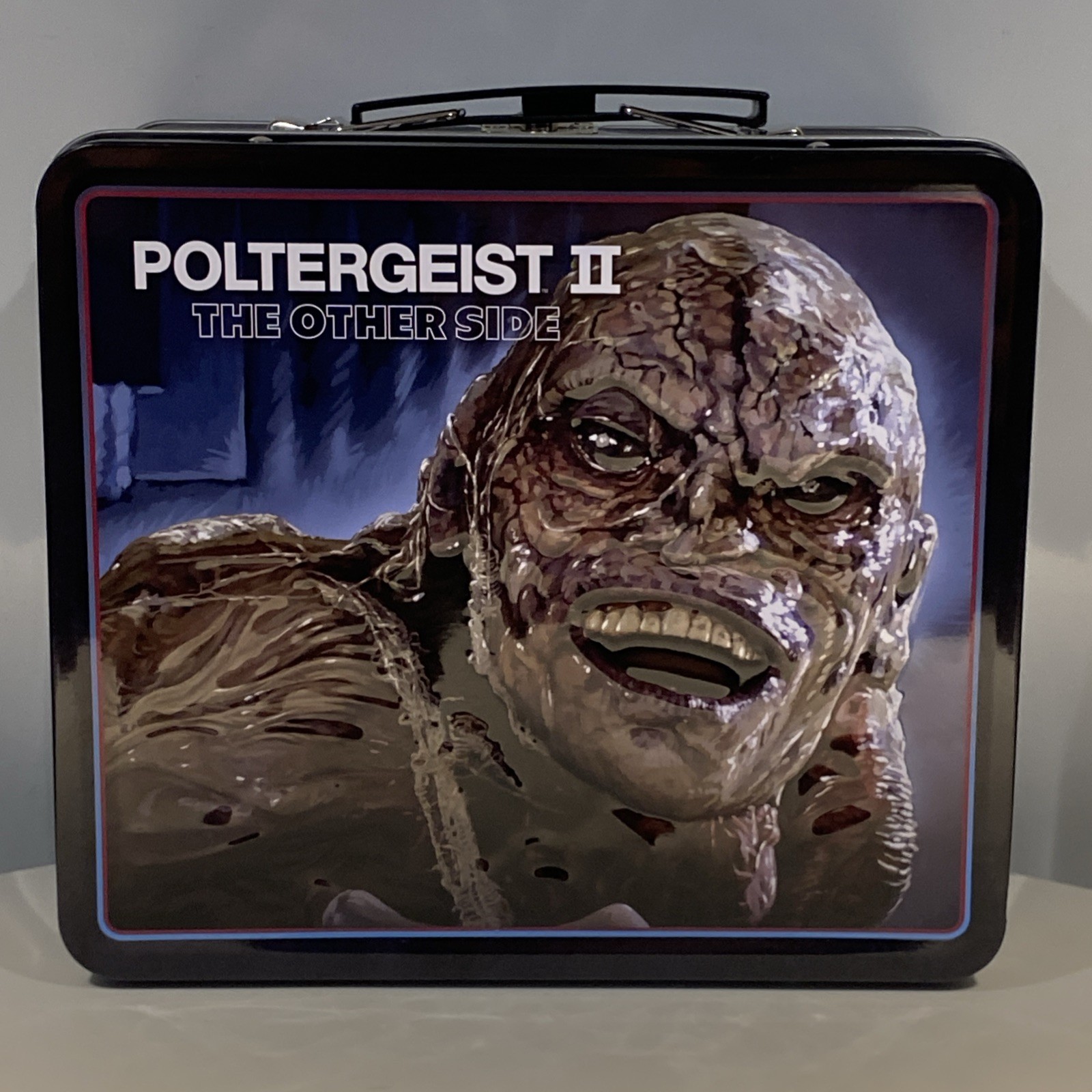 New Poltergeist 2 Double Sided Lunch Box/Tin Tote Complete