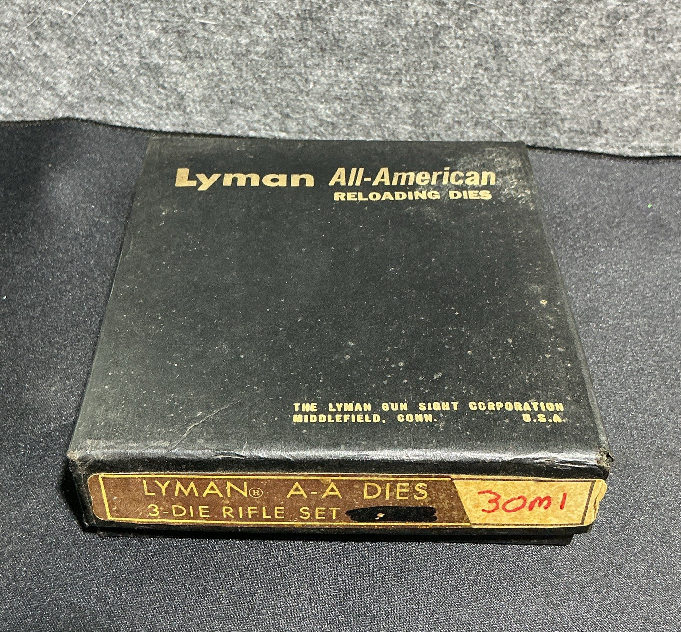 Lyman All-American 3-Die Rifle Reloading Dies Set .30 M1 w/ Original Box
