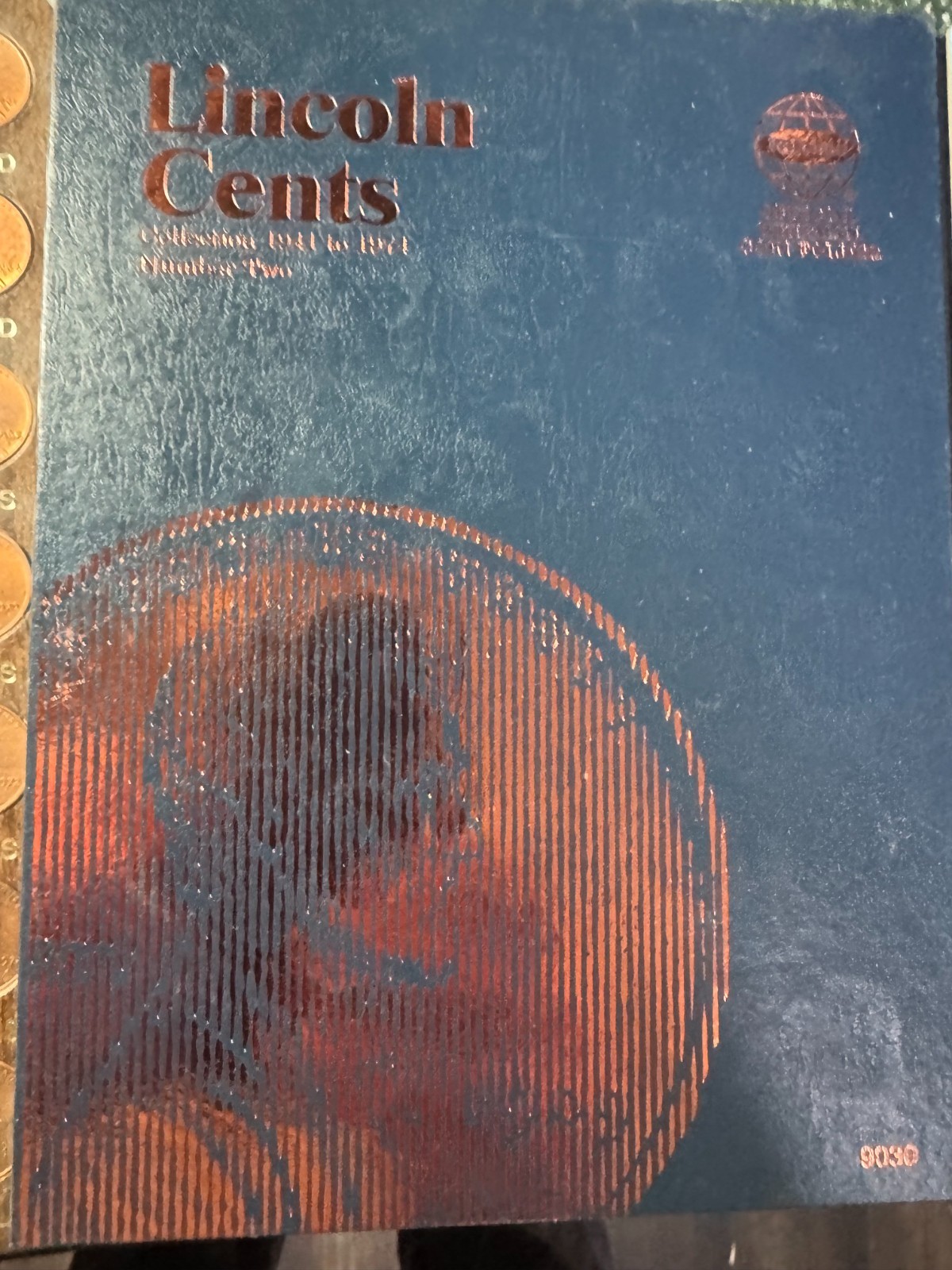 1941-1974 Lincoln cent folder 90 coins
