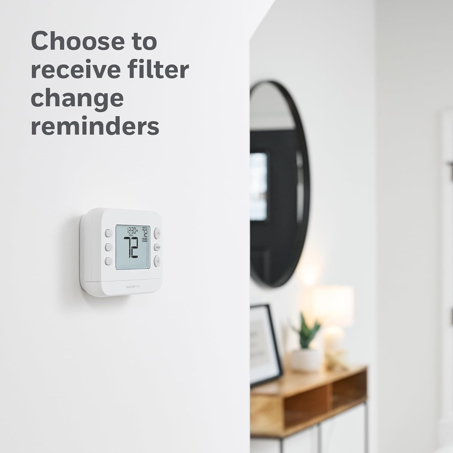 New! Programmable Thermostat, Single-Stage, 1 Heat/1 Cool Compatibility, 5-2 Da