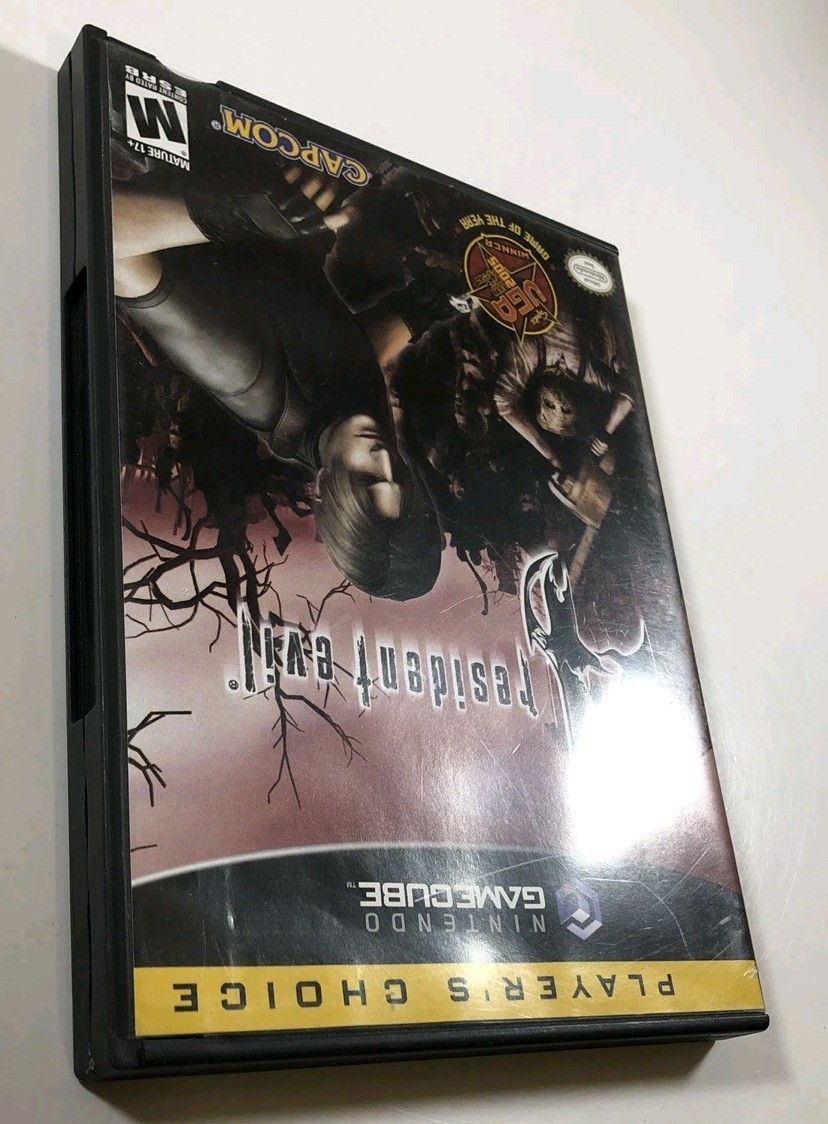 AUTHENTIC CASE ONLY NO GAME Resident Evil 4 (Nintendo Gamecube) PLEASE READ