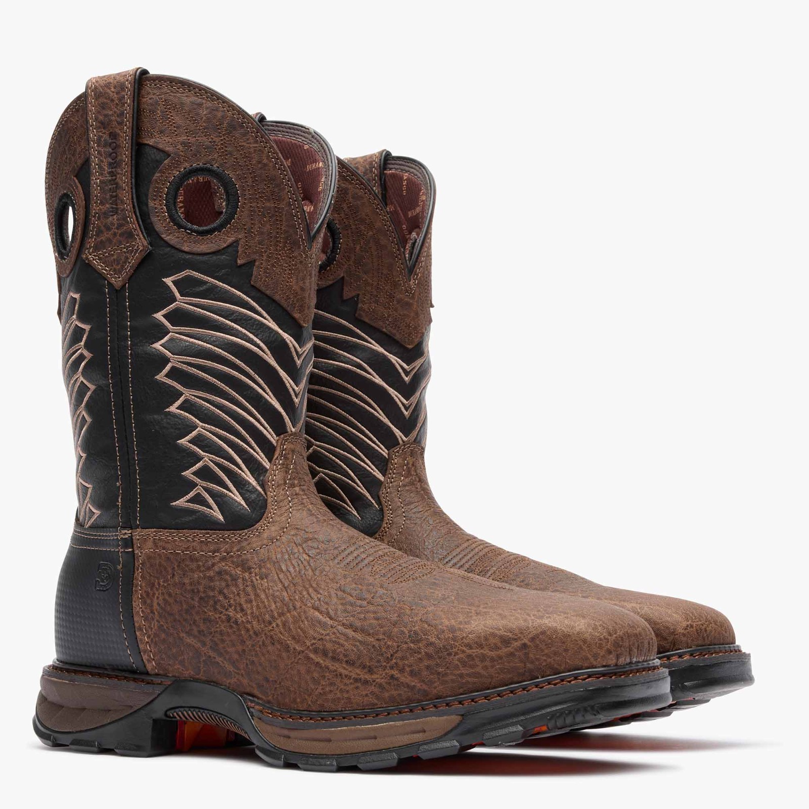 Men's Durango Maverick Waterproof Steel Toe Western Work Boots