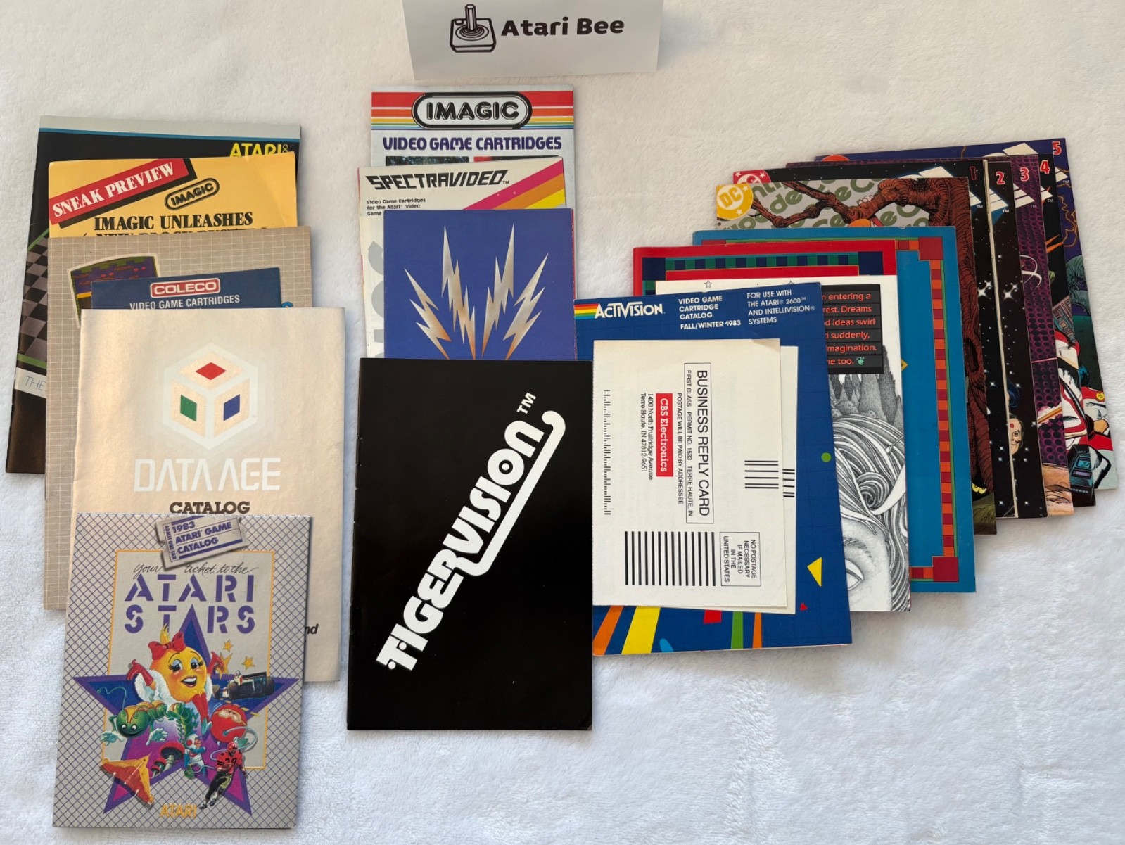 Atari 2600 / 7800 Catalogs, Comics, etc, VGC Rarities New Pick Your Favorites!