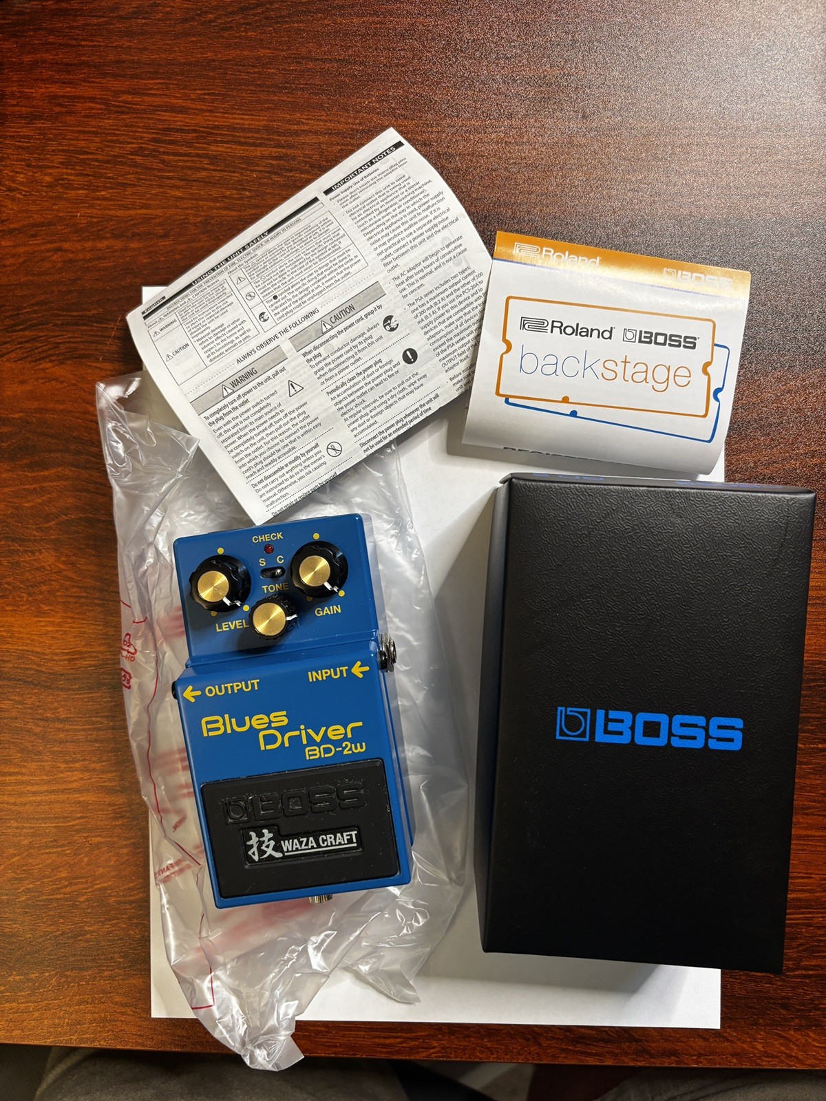 BOSS BD-2W Waza Craft Blues Driver Pedal