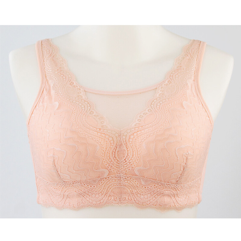 Sexy Lace Pocket Bra for Silicone Breast Insert Mastectomy Prosthesis Wireless