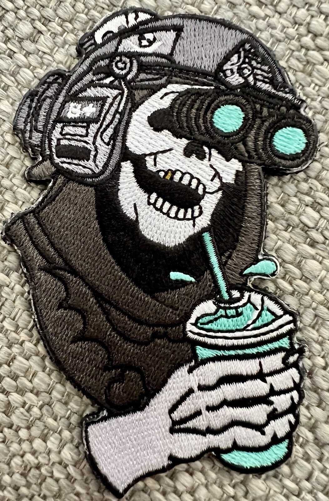 Wasteland Kooks “Misfortunes” Baja Blue Stitched Patch