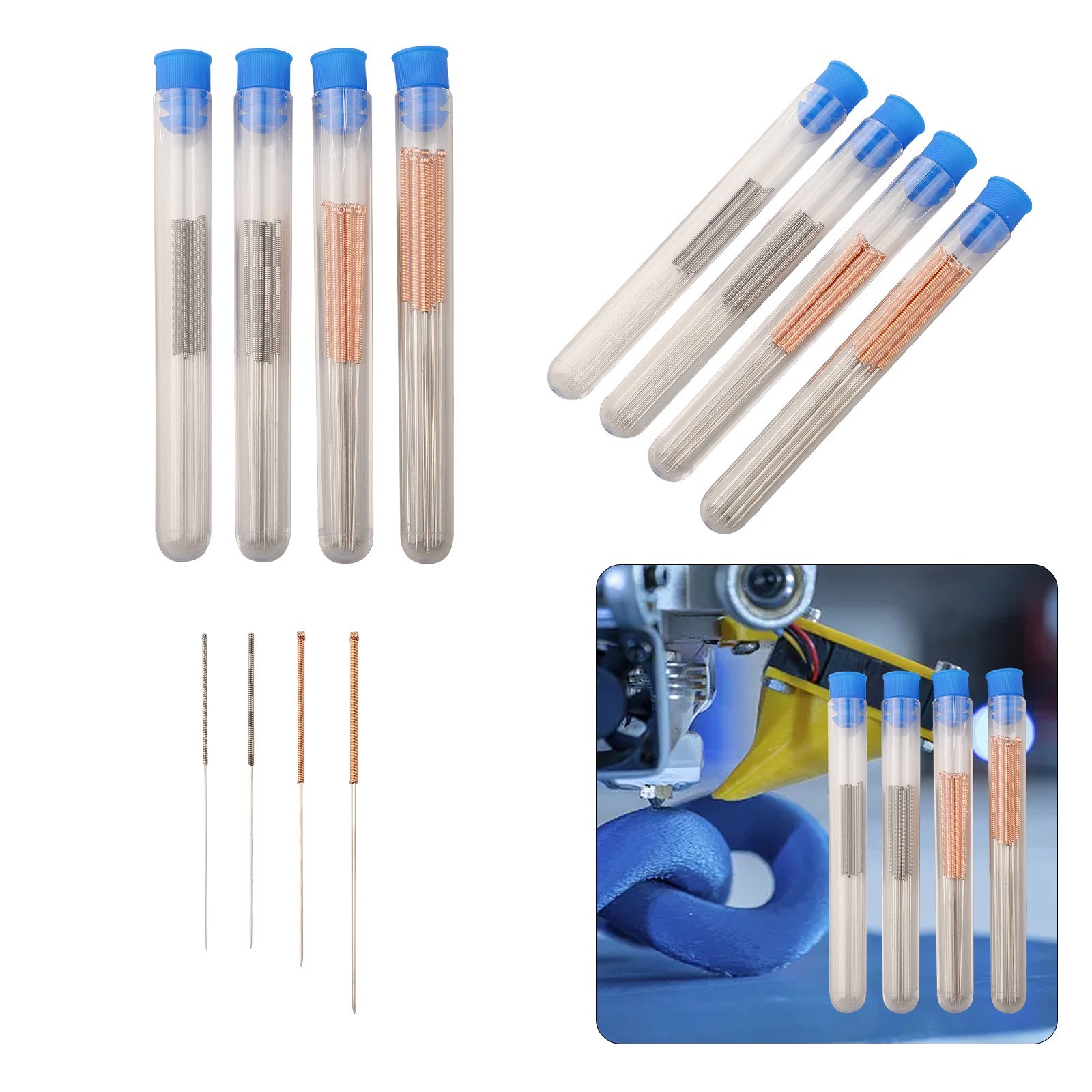 Stainless Steel Needles for Effective For 3D Printer Nozzle Maintenance
