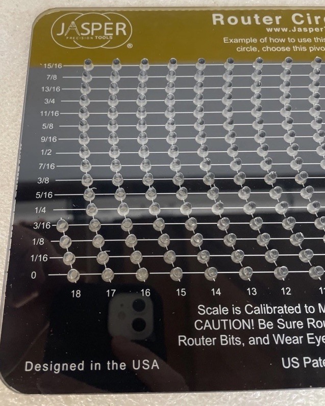 Jasper 200 PRO Router Circle Guide Tool New