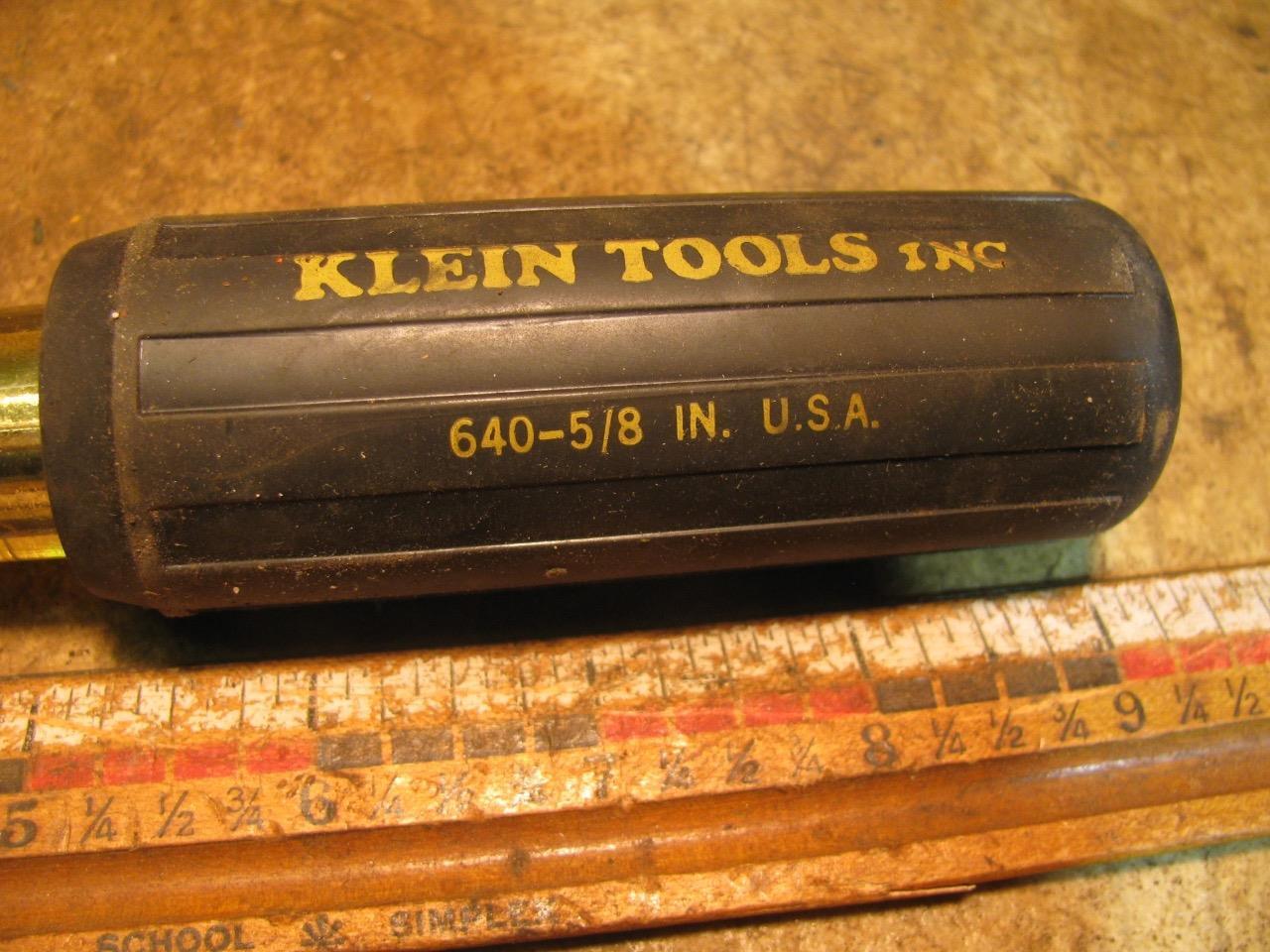 Klein Tools 640-5/8" Insulated Nut Driver