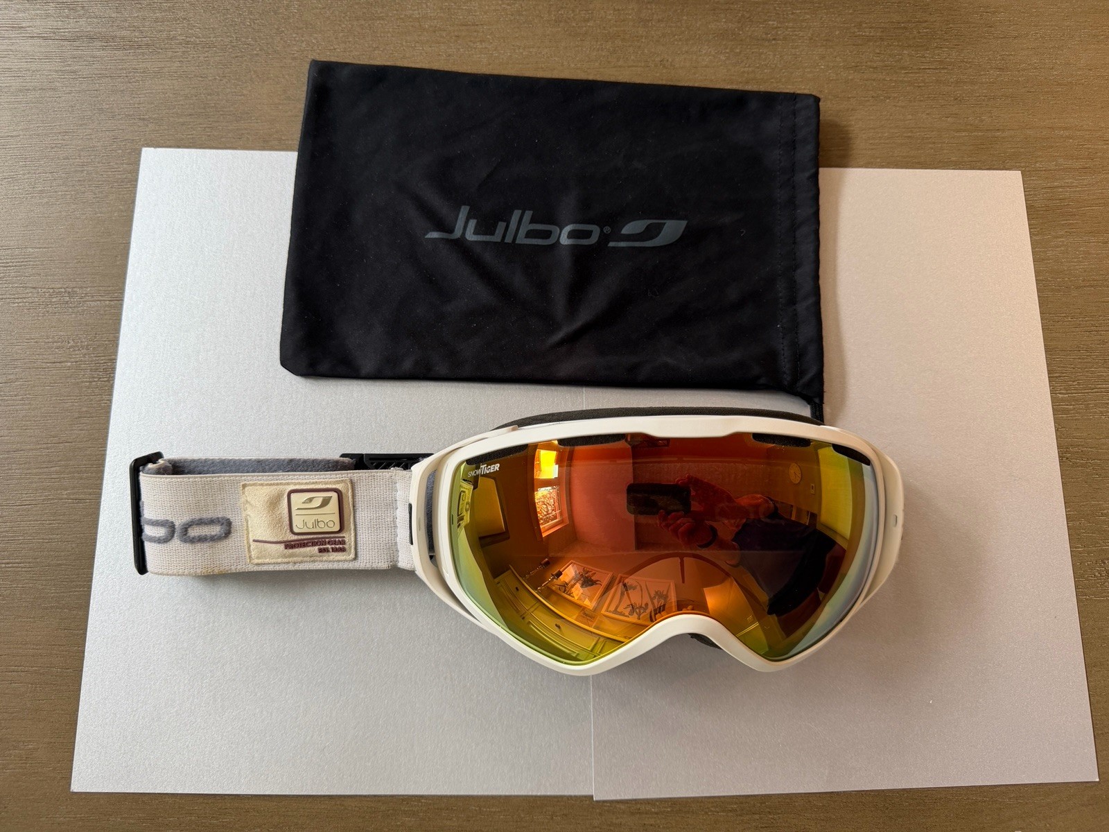 Julbo Photochromic Polarized Ski Goggles - Snow Tiger - Used In Excellent Cond.!