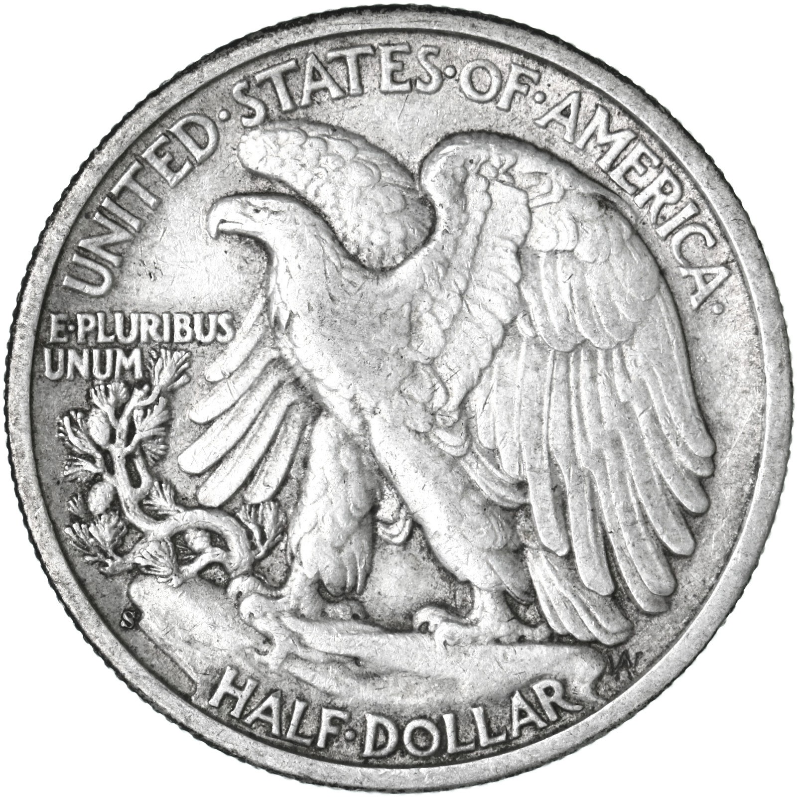 1944 S Walking Liberty Half Dollar Very Fine 90% Silver