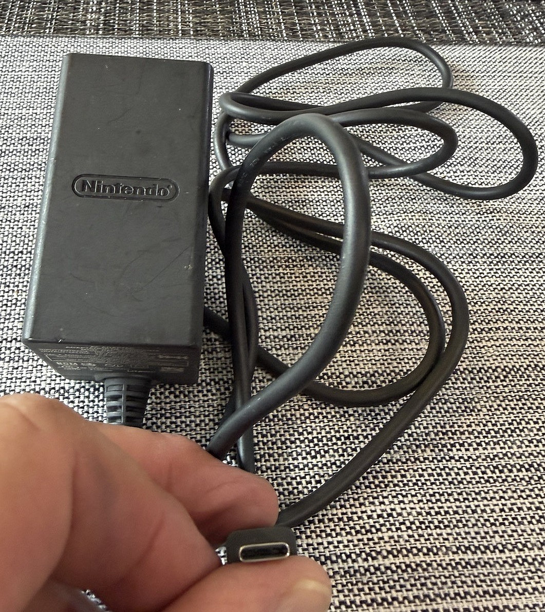 Original Nintendo Switch AC Adapter Power Charger USB Type C HAC-002 - Tested
