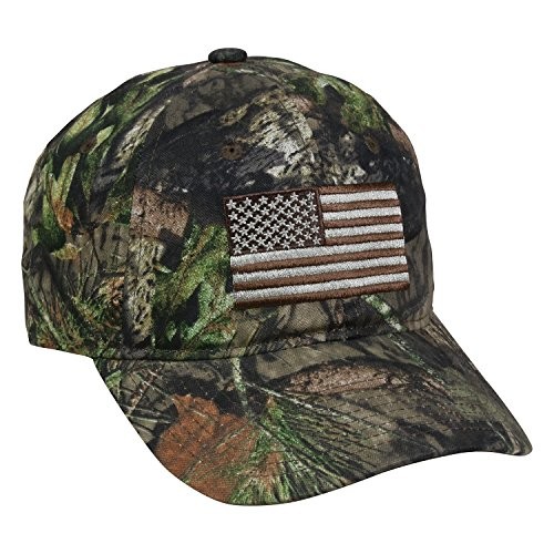 Men's Camouflage Americana Cap, One Size Mossy Oak Country