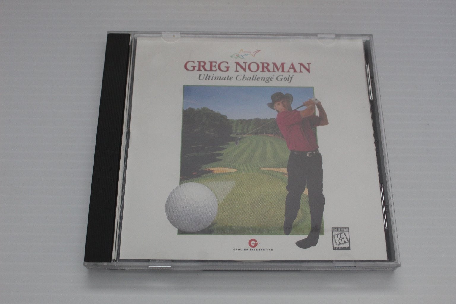 GREG NORMAN Ultimate Challenge Golf Software CD-ROM Windows 95 1995