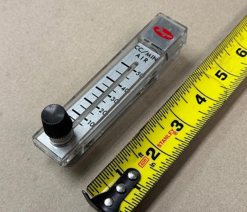 DWYER INSTRUMENTS RMA-7-SSV 10-50 SCFH AIR FLOWMETER RMA SERIES