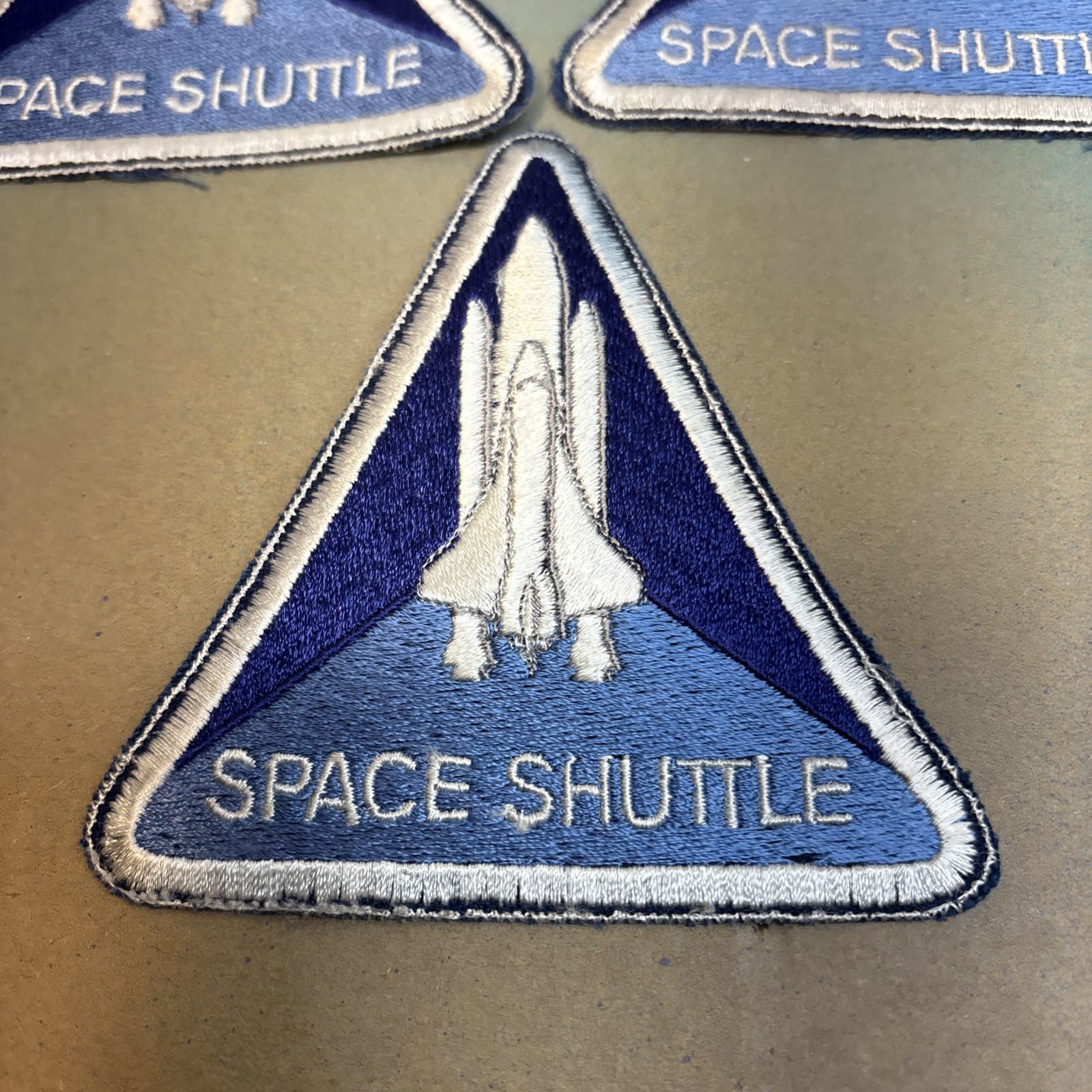 Lot NASA Space Shuttle Program Embroidered Patches 3 Patches