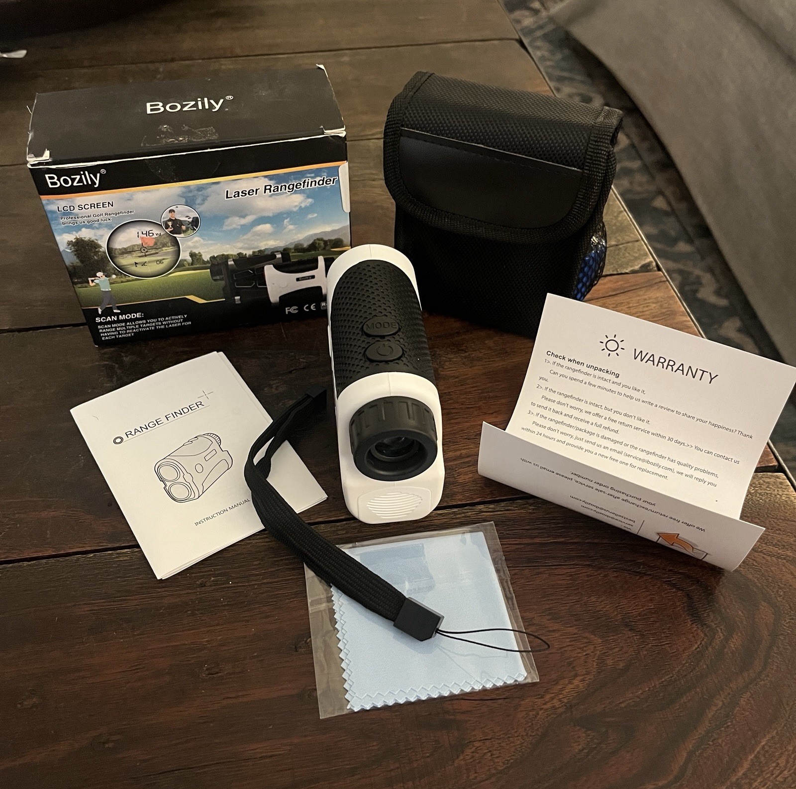 Bozily Laser Rangefinder 6x Magnification