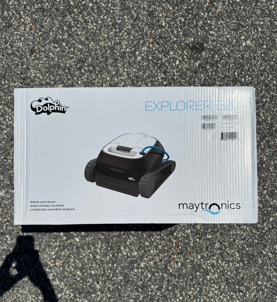 Dolphin Explorer E20 Robotic Pool Cleaner *NEW SEALED* 99996148XP