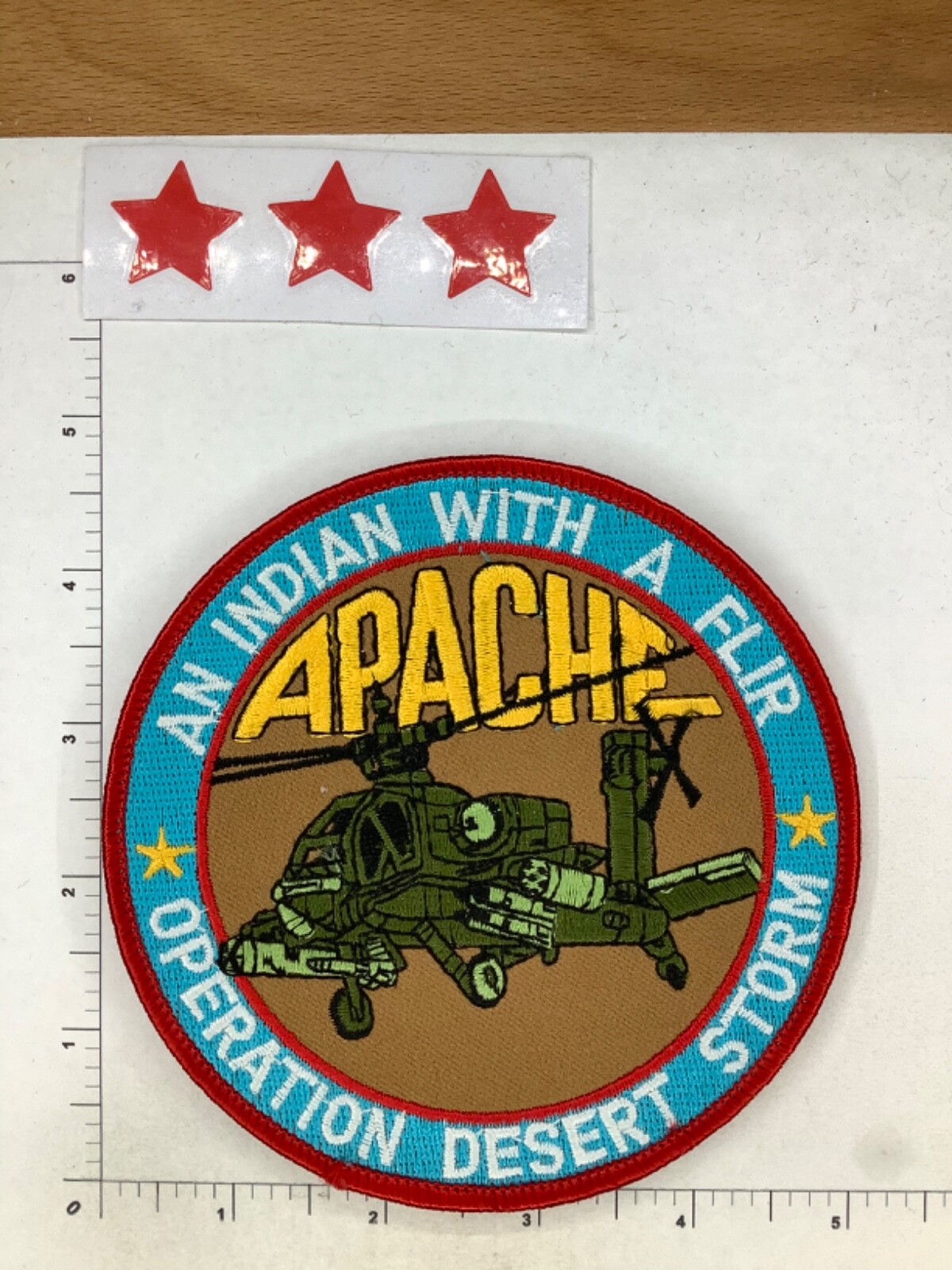 US ARMY OPERATION DESERT STORM APACHE SQUADRON PATCH