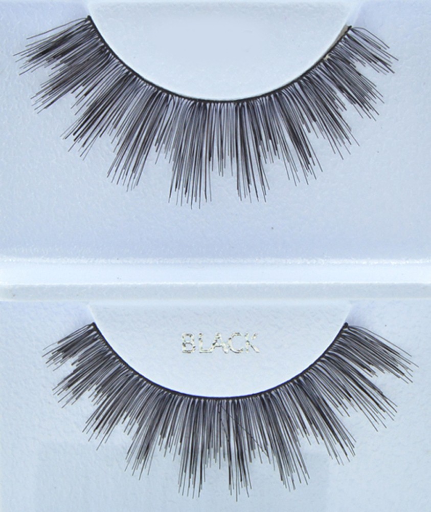 6, 12 Pairs #106 Creme Eyelashes 100% Human Hair Eyelashes