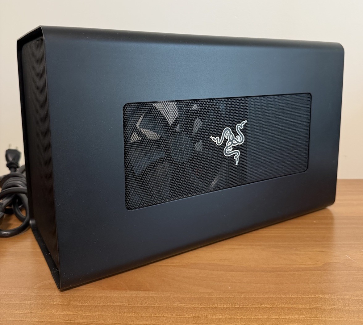 Razer Core X Thunderbolt 3 External Graphics Enclosure RC21-0131 Tested Working