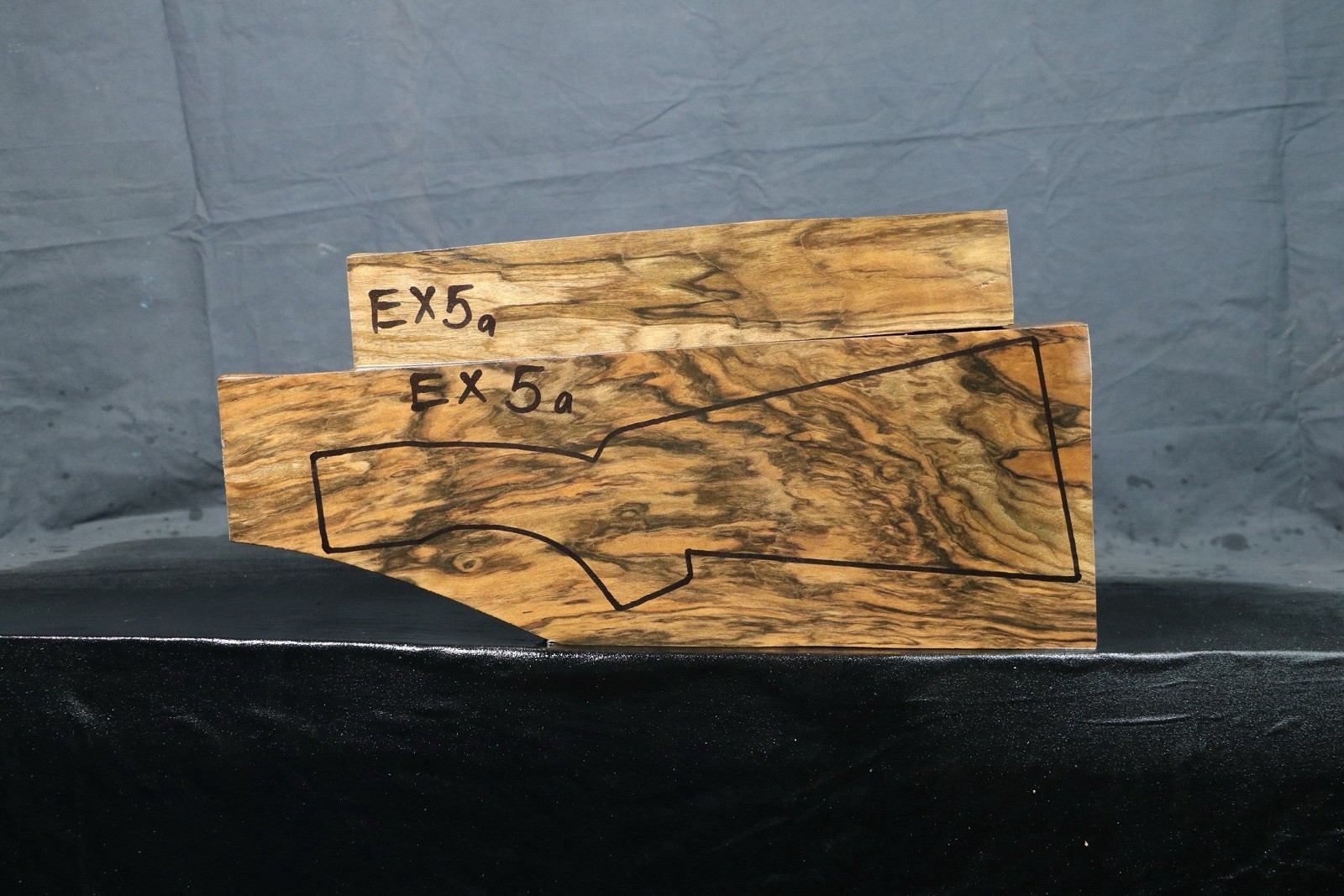 Circassian Walnut Shotgun Exhibition Grade Blank Gun Stock # EX5