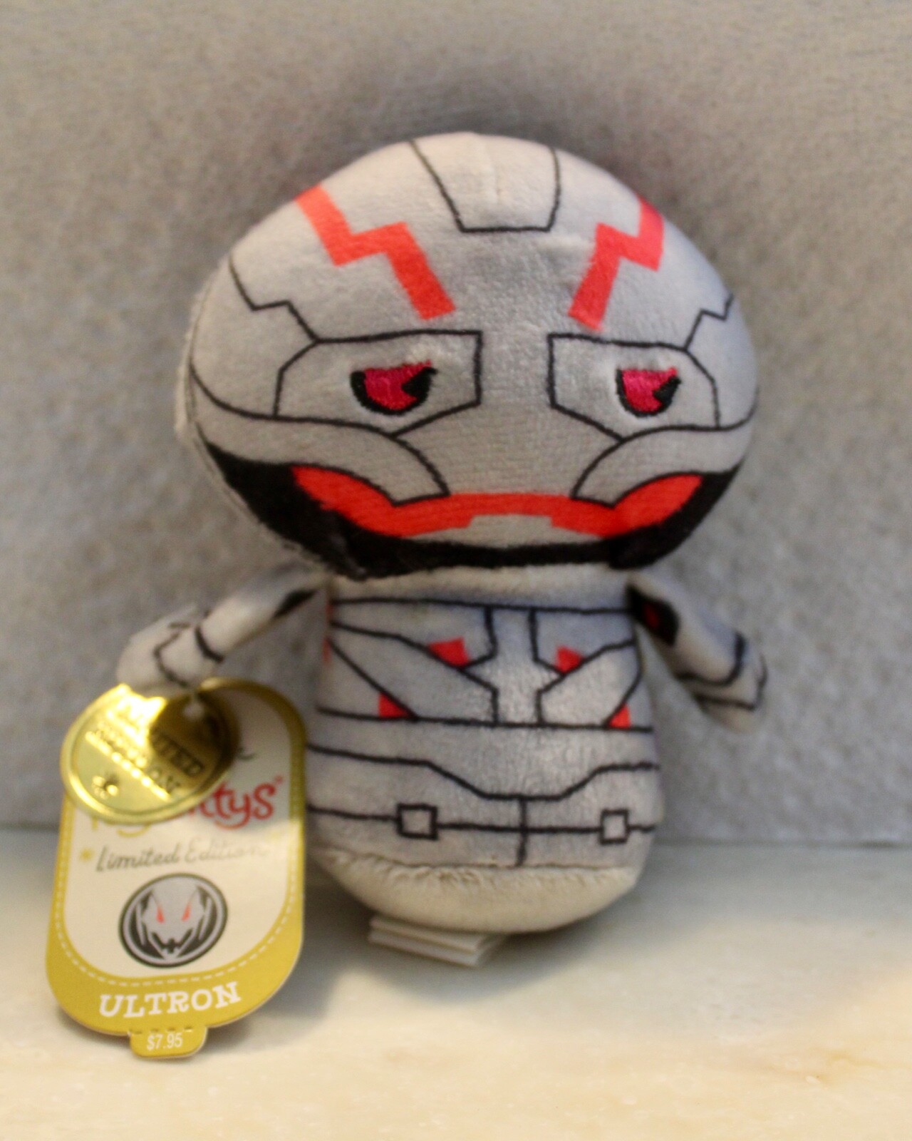 Hallmark Itty Bittys Marvel Ultron Limited Edition 4.5" Plush NWT